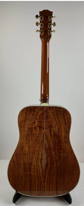 Gibson Acoustic Hummingbird Custom Koa Acoustic Guitar - Natural - Overset Neck